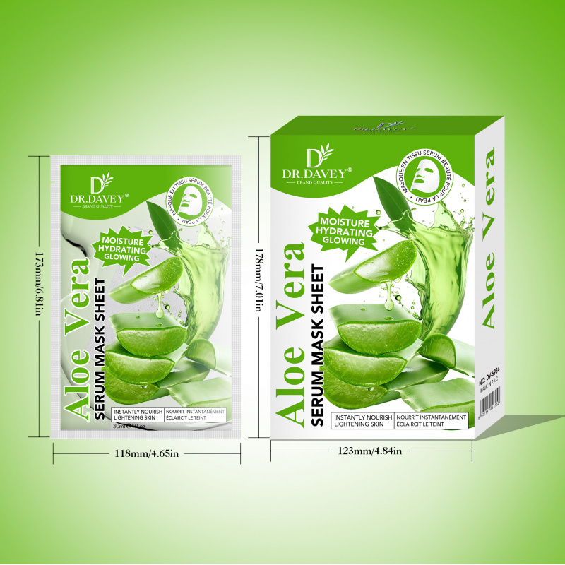 Aloe Vera Serum Facial Mask Sh - Aloe Vera Pot ulasan dan harga