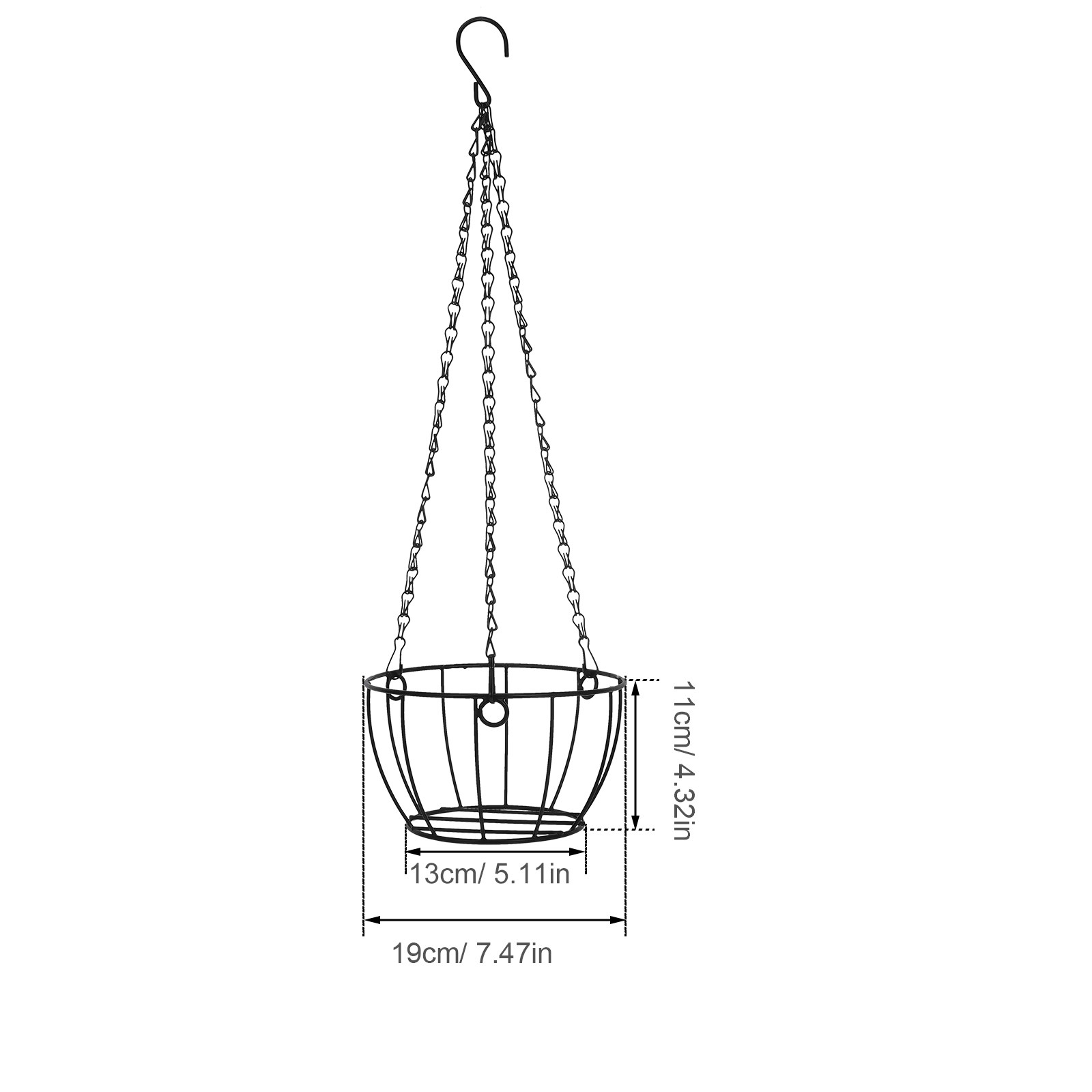 Balcony Hanging Planter Basket - Spider Plant Hanging ulasan dan harga
