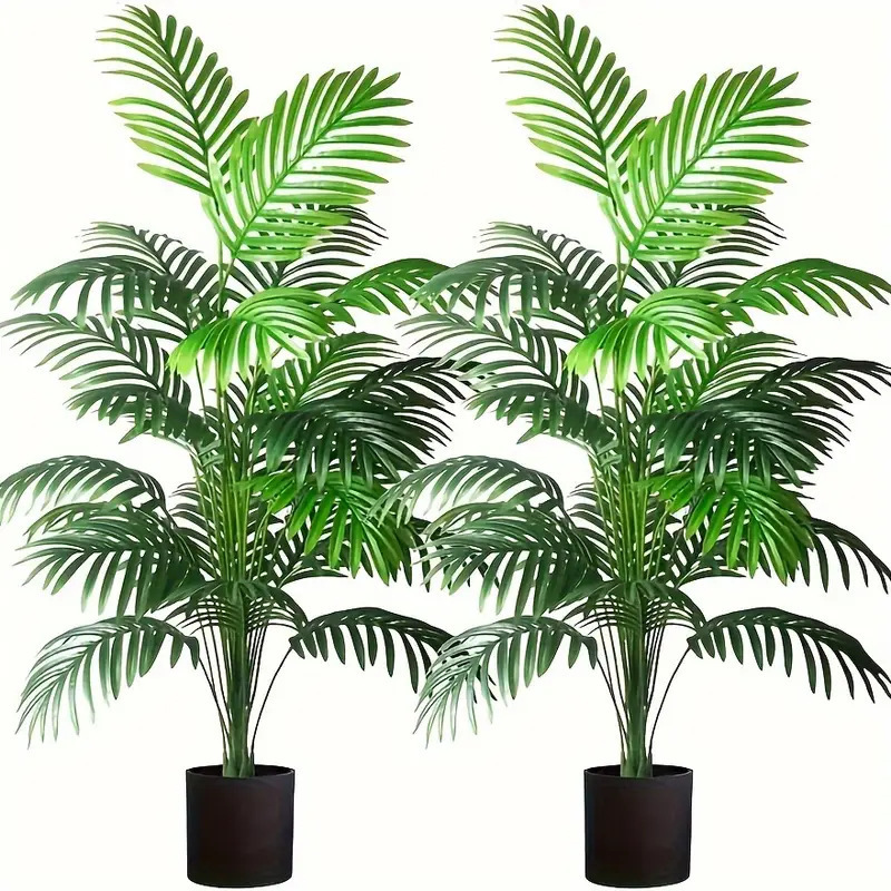 24 Leaves Areca Palm Artificia - Ficus Lyrata Tree ulasan dan harga