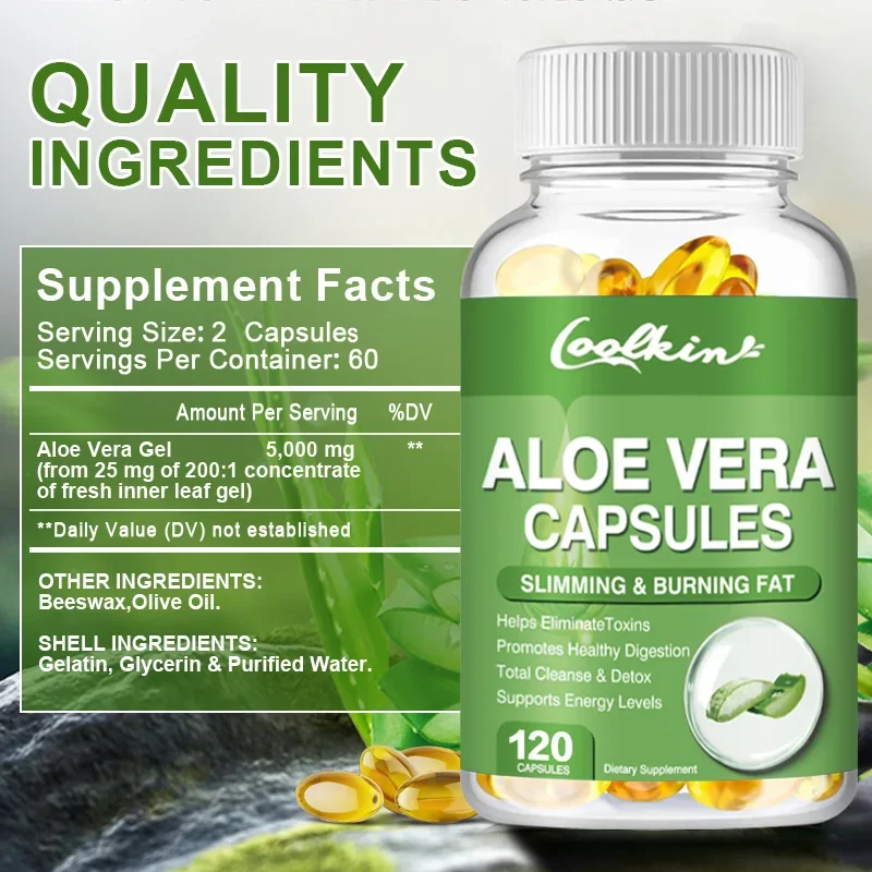 Aloe Vera Extract Capsules - R - Aloe Vera Pot ulasan dan harga