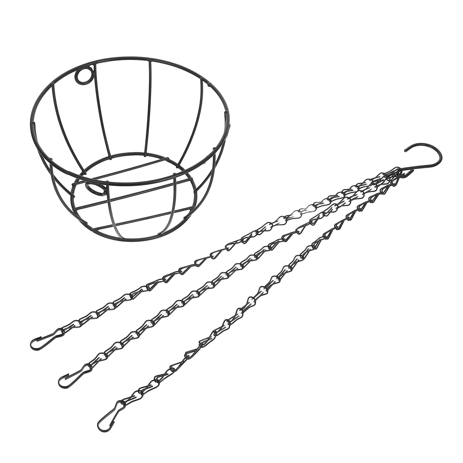 Hanging Plant Basket Iron Roun - Spider Plant Hanging ulasan dan harga