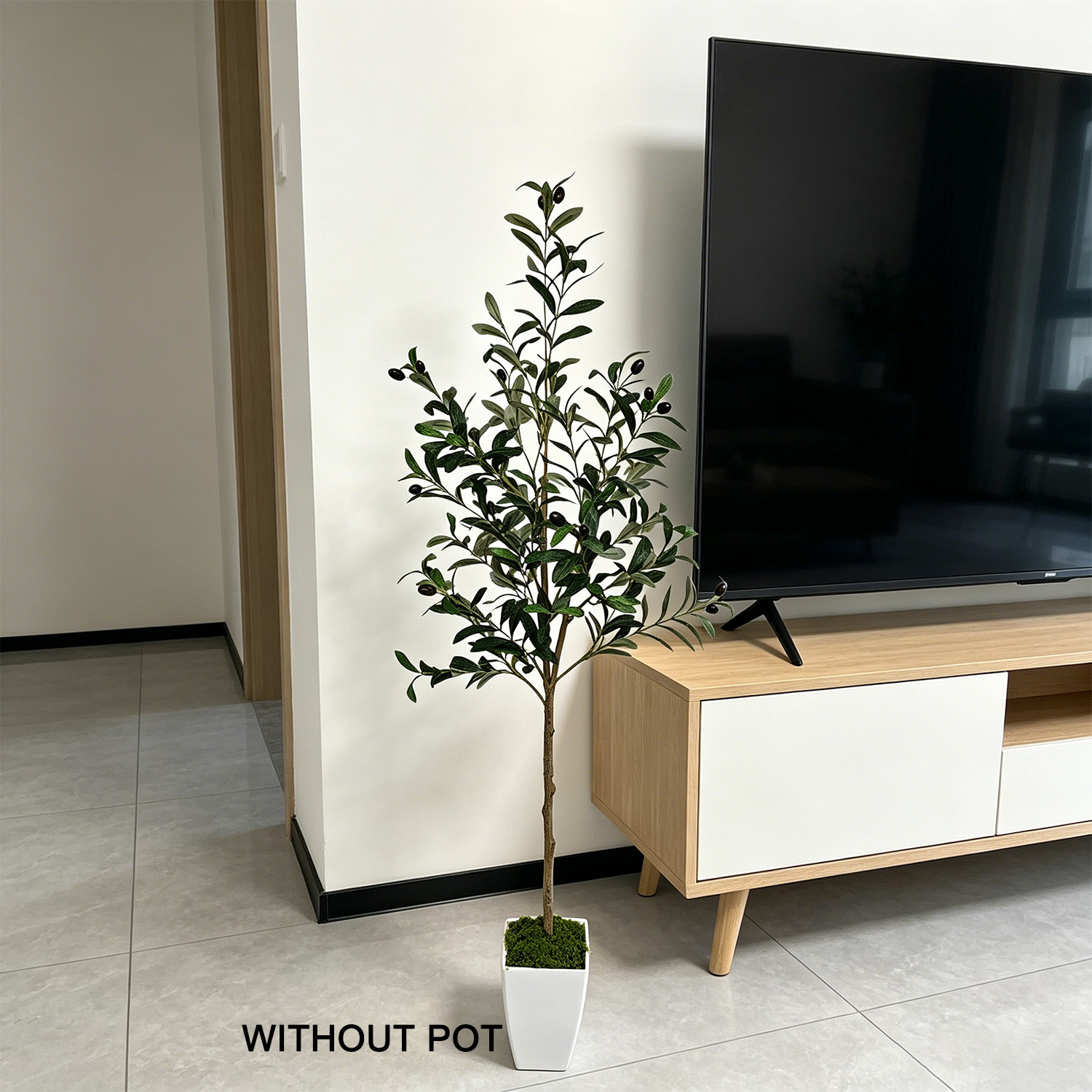 120-180cm Artificial Olive Tre - Ficus Lyrata Tree ulasan dan harga
